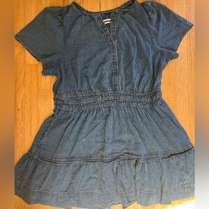 Anthropologie Somerset mini dress denim edition 2X. Excellent condition